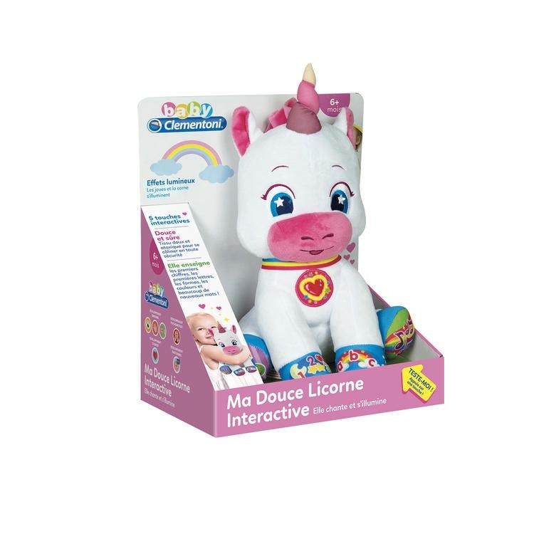 BABY CLEMENTONI - PELUCHE LICORNE PARLANTE