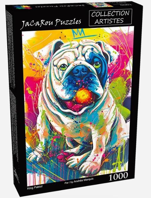 CASSE-TÊTE 1000 PIÈCES JACAROU - KING PABLO!