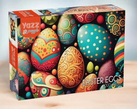 CASSE-TÊTE 1000 PIÈCES YAZZ - EASTER EGGS