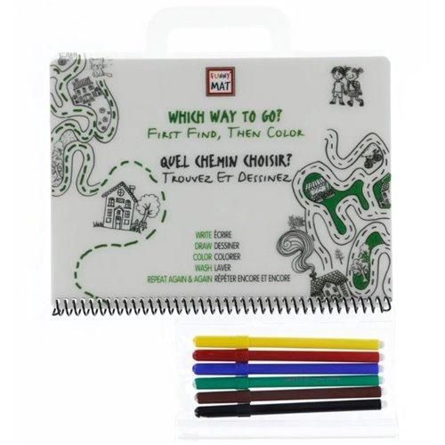 TROUSSE DE VOYAGE FUNNY MAT AVEC CRAYON