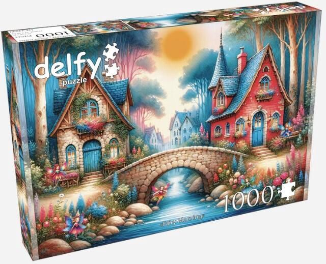 CASSE-TÊTE 1000 PIÈCES DELFY - FAIRY MORNING