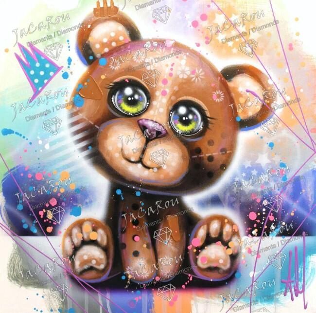 BRODERIE DIAMANT JACAROU 50X50 - EDDY!