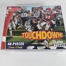 CASSE-TÊTE 48 PIÈCES DE PLANCHER MELISSA &amp; DOUG - FOOTBALL