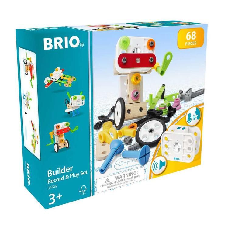 BRIO - COFFRET DE CONSTRUCTION 68 PIÈCES