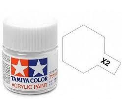 PEINTURE TAMIYA BLANC BRILLANT ACRYLIQUE X-2