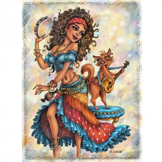 CASSE-TÊTE 1000 PIÈCES JACAROU - DANCING QUEENS