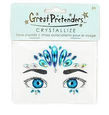 BIJOUX DE VISAGE AUTOCOLLANTS - SIRÈNE DE L'OCÉAN