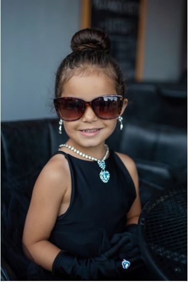 LE MARILYN BLEU BIJOUX 4 MORCEAUX