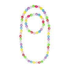 COLLIER ET BRACELET GOMME BALLOUNE