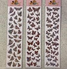 AUTOCOLLANTS WOODY'S - PAPILLONS
