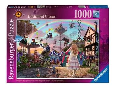 CASSE-TÊTE 1000 PIÈCES RAVENSBURGER - CIRQUE ENCHANTÉ