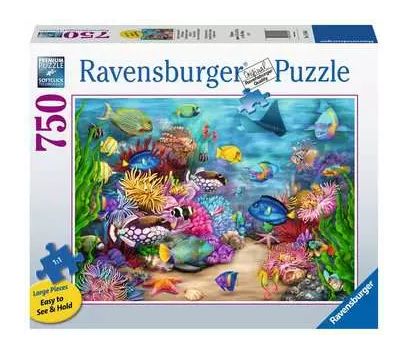 CASSE-TÊTE 750 PIÈCES XL RAVENSBURGER - RÉCIFS TROPICAUX