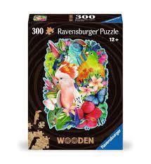 CASSE-TÊTE 300 PIÈCES EN BOIS RAVENSBURGER -BEAUX  OISEAUX