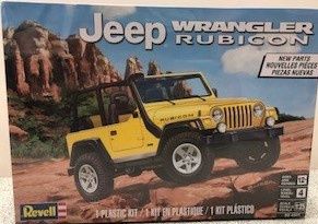MODÈLE À COLLER - JEEP WRANGLER RUBICON 1/25