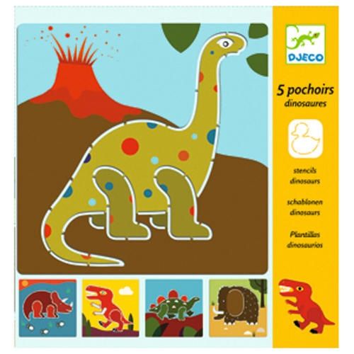 POCHOIRS/DINOSAURES DJECO