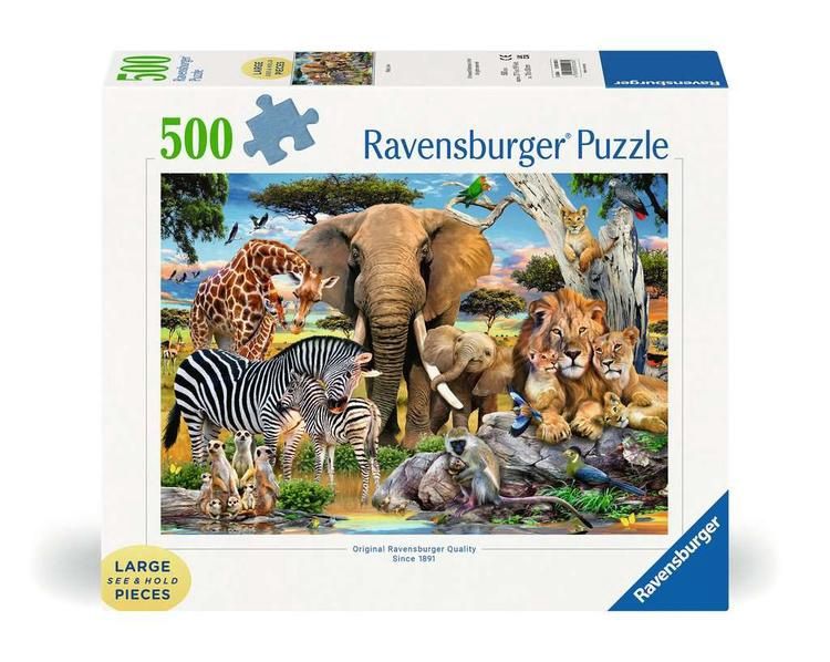 CASSE-TÊTE 500 PIÈCES XL RAVENSBURGER - BÉBÉ AMOUR