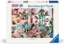 CASSE-TÊTE 1000 PIÈCES RAVENSBURGER - CIEL DE L'ARBRE DE CHAT