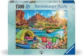 CASSE-TÊTE 1500 PIÈCES RAVENSBURGER - CANYON CAMPING