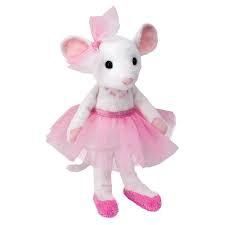 PELUCHE DOUGLAS: PETUNIA LA SOURIS BALLERINE