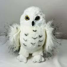 PELUCHE DOUGLAS: HIBOU DES NEIGES DE SORCIER