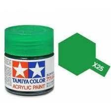 PEINTURE TAMIYA VERT CLAIR X-25
