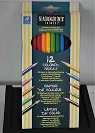 SARGENT - 12 CRAYONS DE COULEUR