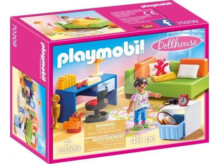 PLAYMOBIL 70209 - CHAMBRE ENFANT AVEC CANAPE-LIT