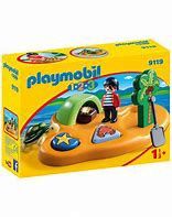 PLAYMOBIL 1-2-3 9119 - ILE DE PIRATE