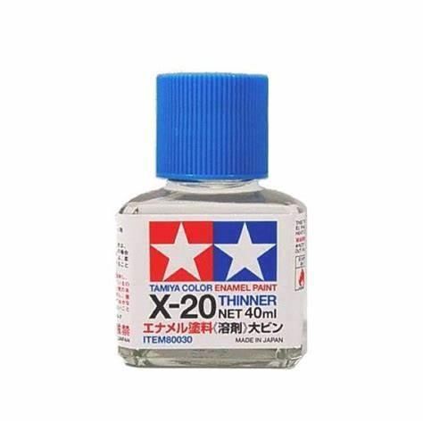 X-20 DILUANT POUR PEINTURE TAMIYA 40 ML