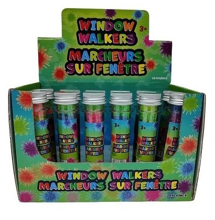 MARCHEUR SUR FENÊTRE NÉON