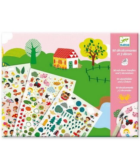 DJECO - DÉCALCOS MER &amp; MONTAGNES