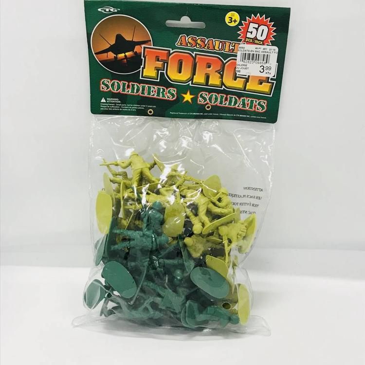 50 PETITS SOLDATS DE PLASTIQUE
