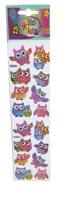 AUTOCOLLANTS - HIBOUX