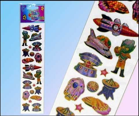 AUTOCOLLANTS DE L'ESPACE