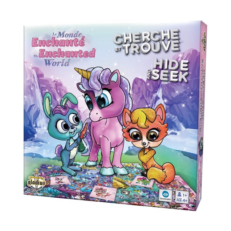 CHERCHE ET TROUVE - MONDE ENCHANTÉ