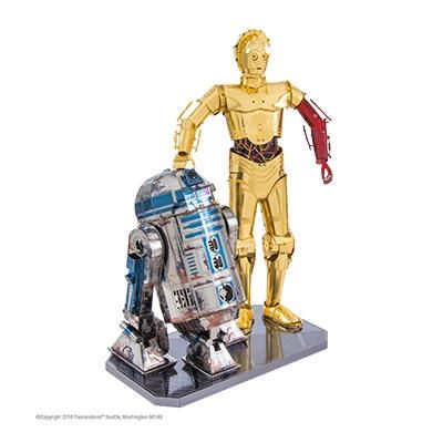 METAL EARTH - R2-D2 &amp; C-3PO