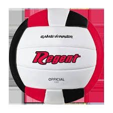 BALLON DE VOLLEYBALL ROUGE ET NOIR