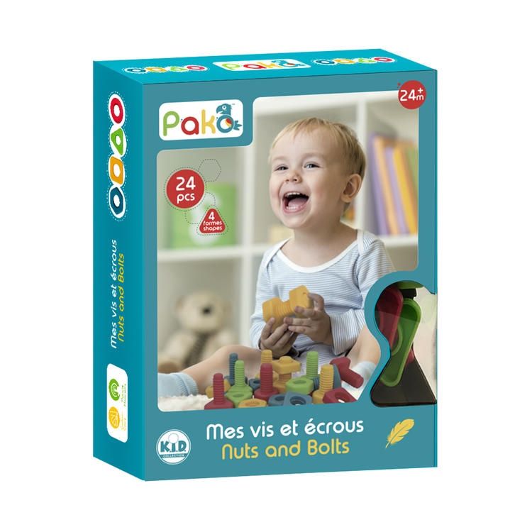PAKO - MES VIS ET ÉCROU 24 PIÈCES