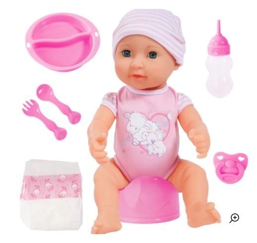 POUPÉE PICCOLINA - BÉBÉ NAISSANT DE 40 CM