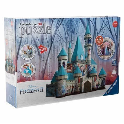 CASSE-TÊTE 3D 216 PIÈCES RAVENSBURGER - CHÂTEAU FROZEN II
