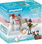PLAYMOBIL 70398 - LA MECHE ET MONSIEUR CAROTTE EN HIVER