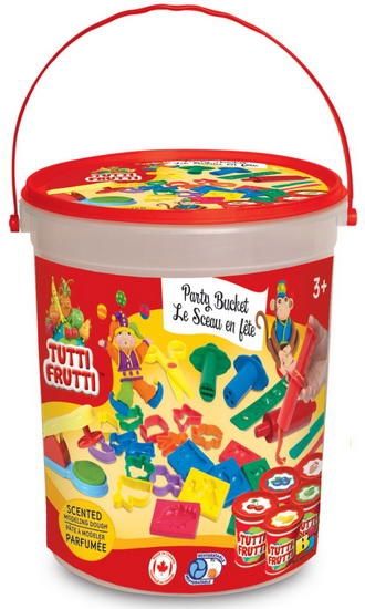 PÂTE À MODELER TUTTI FRUTTI - SEAU EN FÊTE