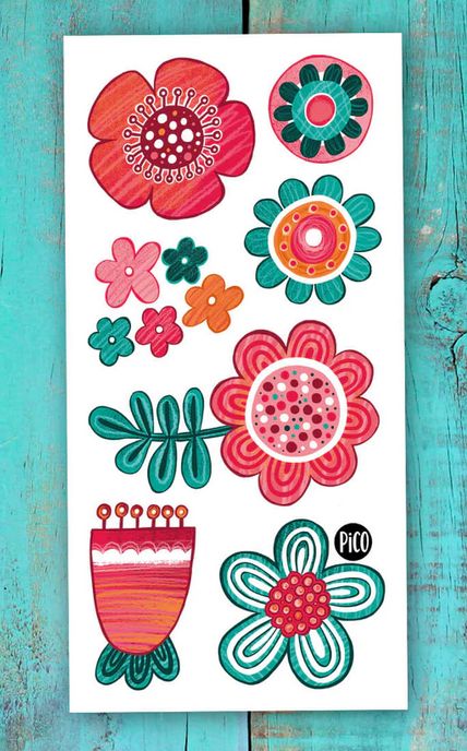 PICO TATOO - LES DOUCES FLEURS