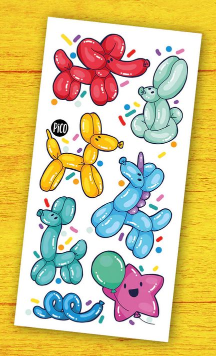 PICO TATOO - LES SCULPTURES EN BALLONS