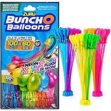 100 BALLONS D'EAU NÉON REMPLISSAGE 60 SECONDES