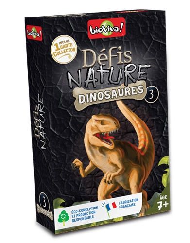 DEFIS NATURE DINOSAURE 3 NOIR