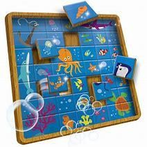 CASSE-TÊTE 49 PIÈCES EN BOIS LUDATTICA - LA MER