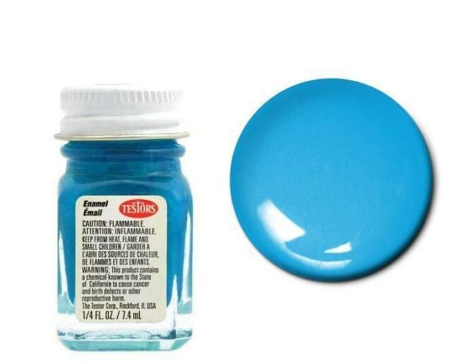 PEINTURE EMAIL BLEU PALE TESTORS