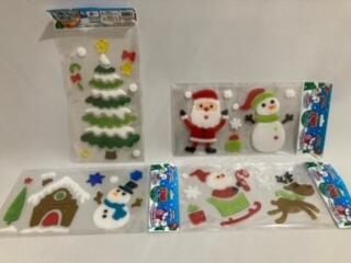 GOMMETTE DE FENÊTRE JELLY DE NOEL