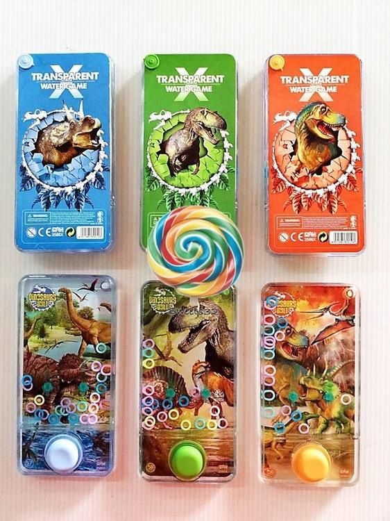 MANETTE JEU D'EAU TRANSPARENT - DINOSAURES FÉROCES